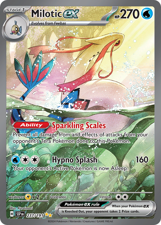 MILOTIC EX - 237/191 - SPECIAL ILLUSTRATION RARE