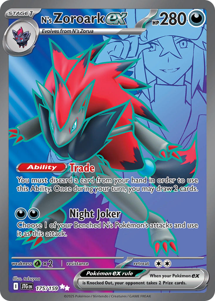 N'S ZOROARK EX - 175/159 - JOURNEY TOGETHER