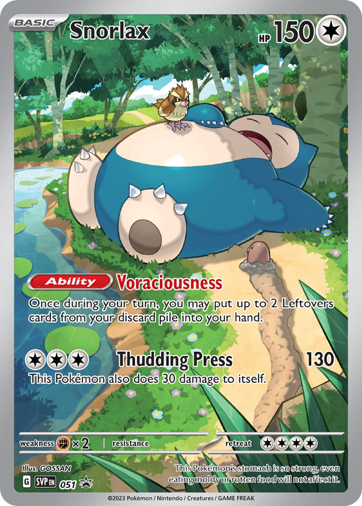 SNORLAX - 051 - PROMO