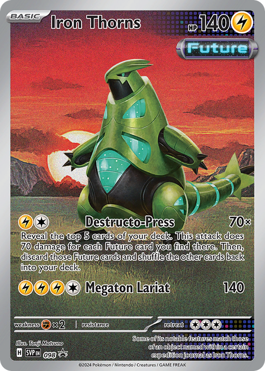 IRON THORNS - SVP098 - ILLUSTRATION RARE PROMO