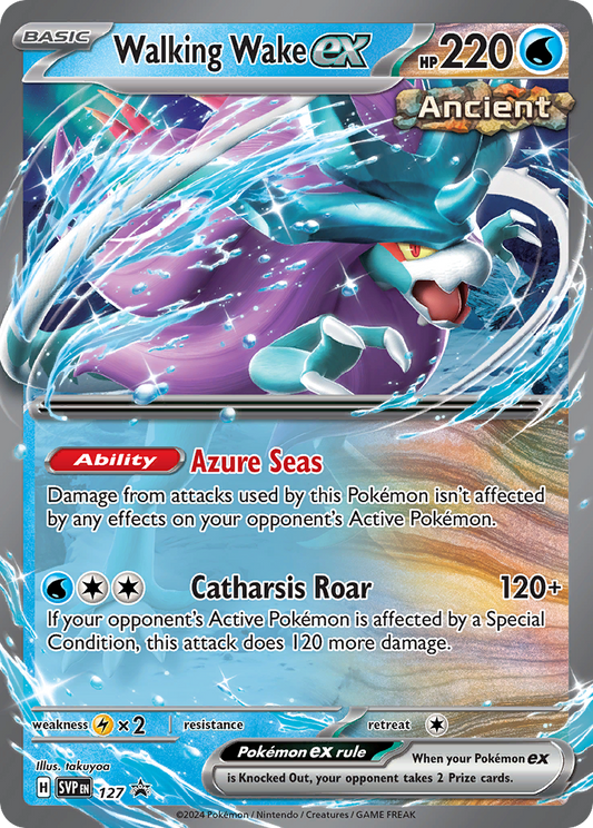 WALKING WAKE EX - SVP127 - HOLO PROMO