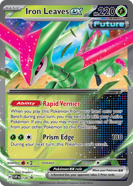 IRON LEAVES EX - SVP128 - HOLO PROMO