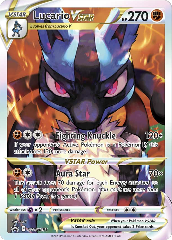 LUCARIO VSTAR - SWSH291 - PROMO