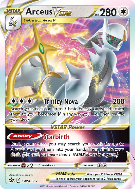 ARCEUS VSTAR - SWSH307 - ULTRA RARE PROMO