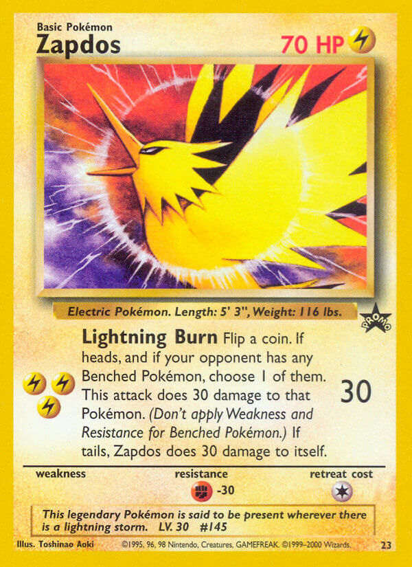 ZAPDOS - WOTC PROMO